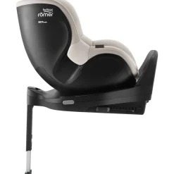 Britax Römer Dualfix Pro M Lux - Soft Taupe- Autostole Med Integreret Baser|Autostole 61-105 Cm (3 Mdr.-4 År)