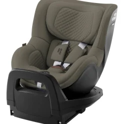 Britax Römer Dualfix Pro M Lux - Urban olive- Autostole Med Integreret Baser|Autostole 61-105 Cm (3 Mdr.-4 År)