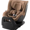 Britax Römer Dualfix Pro M Lux - Warm caramel- Autostole Med Integreret Baser|Autostole 61-105 Cm (3 Mdr.-4 År)