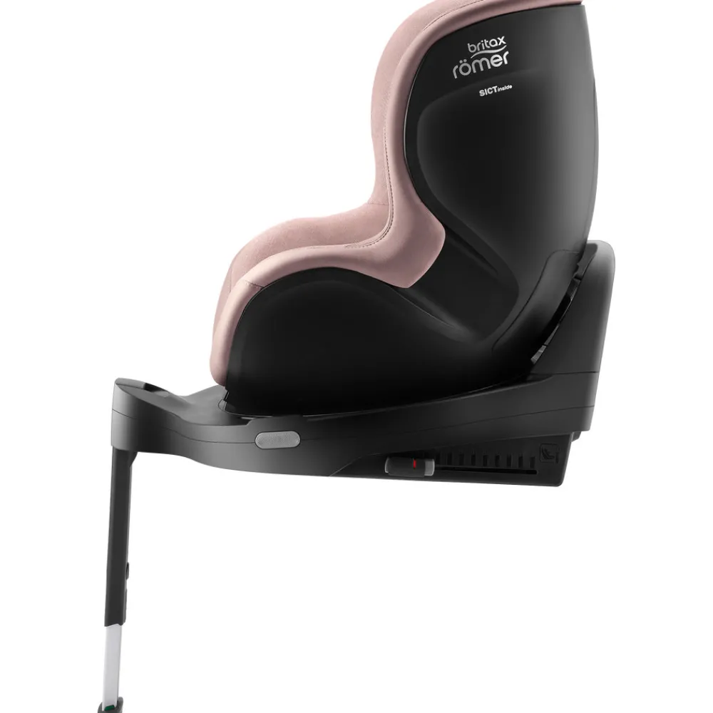 Britax Römer Dualfix Pro M Style - Dusty rose- Autostole Med Integreret Baser|Autostole 61-105 Cm (3 Mdr.-4 År)