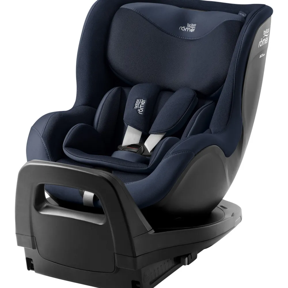 Britax Römer Dualfix Pro M Style - Night blue- Autostole Med Integreret Baser|Autostole 61-105 Cm (3 Mdr.-4 År)