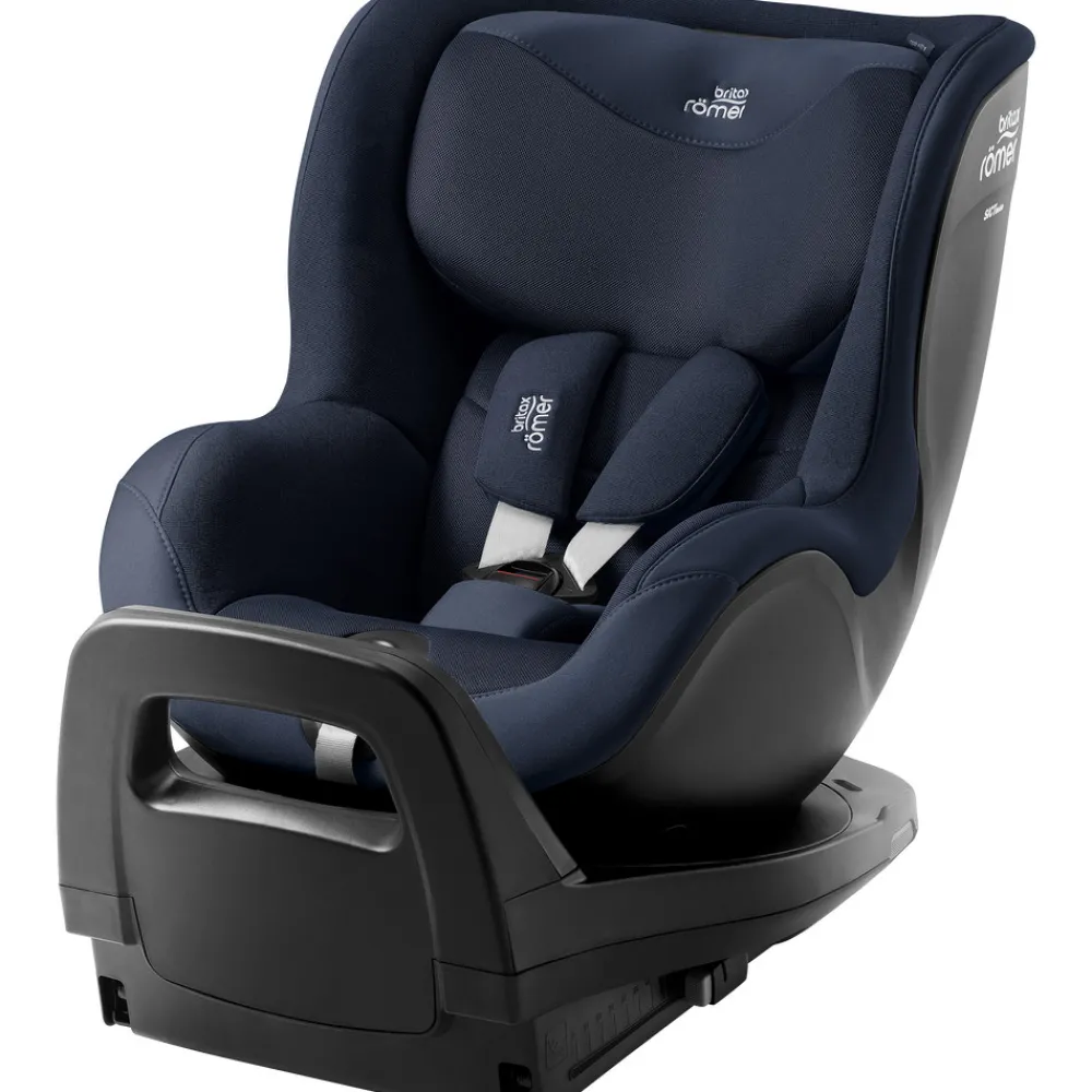 Britax Römer Dualfix Pro M Style - Night blue- Autostole Med Integreret Baser|Autostole 61-105 Cm (3 Mdr.-4 År)