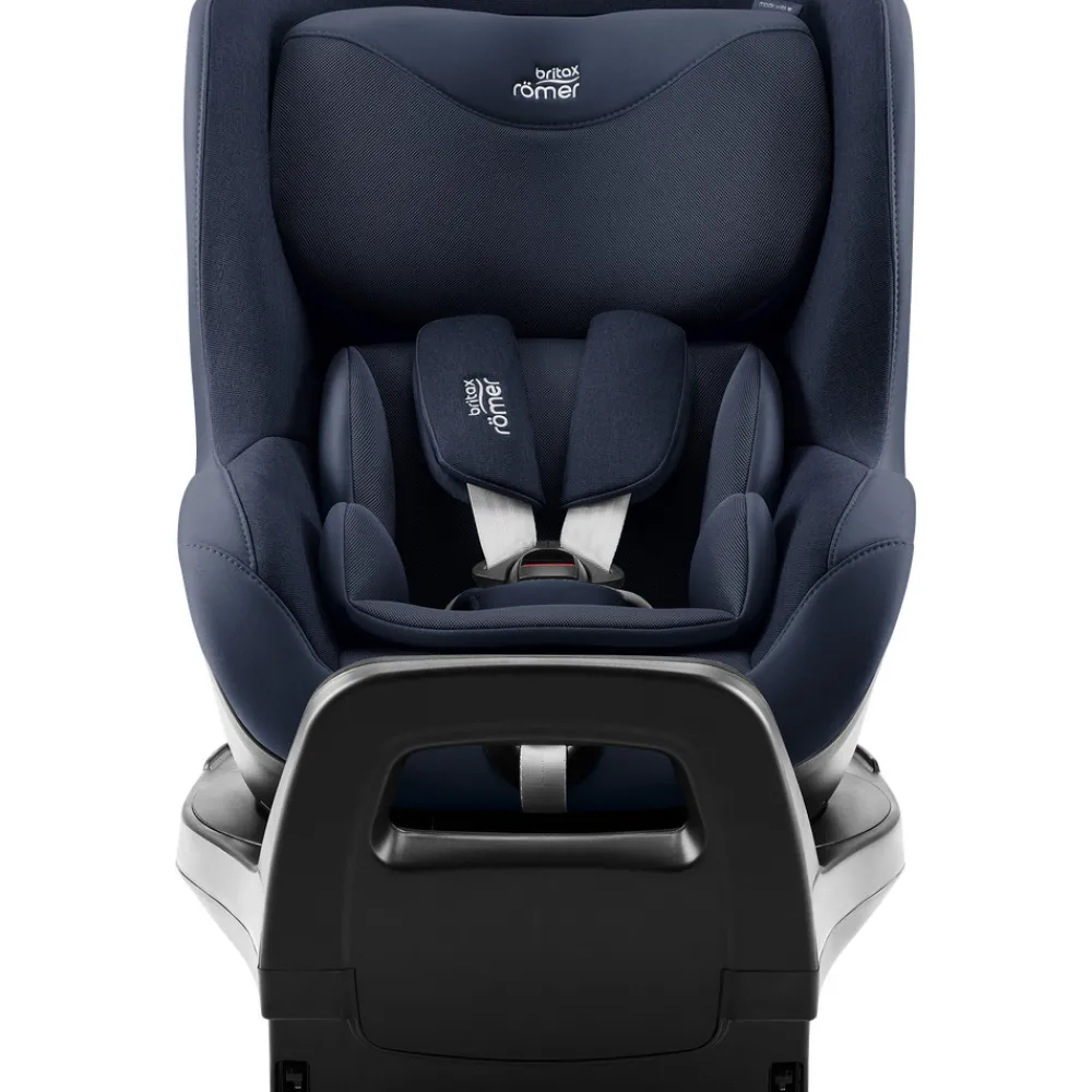 Britax Römer Dualfix Pro M Style - Night blue- Autostole Med Integreret Baser|Autostole 61-105 Cm (3 Mdr.-4 År)