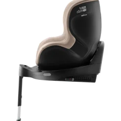 Britax Römer Dualfix Pro M Style - Teak- Autostole Med Integreret Baser|Autostole 61-105 Cm (3 Mdr.-4 År)