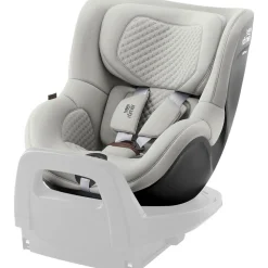 Britax Römer Dualfix 5Z Lux - Linen Grey- Autostole 61-105 Cm (3 Mdr.-4 År)