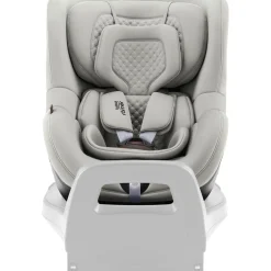 Britax Römer Dualfix 5Z Lux - Linen Grey- Autostole 61-105 Cm (3 Mdr.-4 År)
