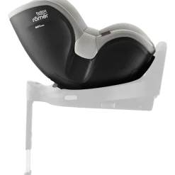 Britax Römer Dualfix 5Z Lux - Linen Grey- Autostole 61-105 Cm (3 Mdr.-4 År)
