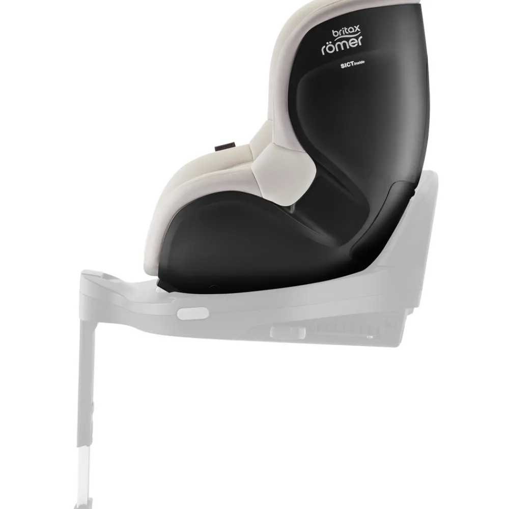 Britax Römer Dualfix 5Z Lux - Soft Taupe- Autostole 61-105 Cm (3 Mdr.-4 År)
