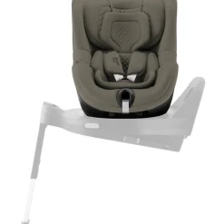 Britax Römer Dualfix 5Z Lux - Urban Olive- Autostole 61-105 Cm (3 Mdr.-4 År)