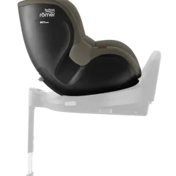 Britax Römer Dualfix 5Z Lux - Urban Olive- Autostole 61-105 Cm (3 Mdr.-4 År)