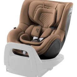 Britax Römer Dualfix 5Z Lux - Warm Caramel- Autostole 61-105 Cm (3 Mdr.-4 År)