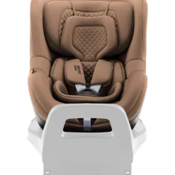 Britax Römer Dualfix 5Z Lux - Warm Caramel- Autostole 61-105 Cm (3 Mdr.-4 År)