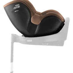 Britax Römer Dualfix 5Z Lux - Warm Caramel- Autostole 61-105 Cm (3 Mdr.-4 År)