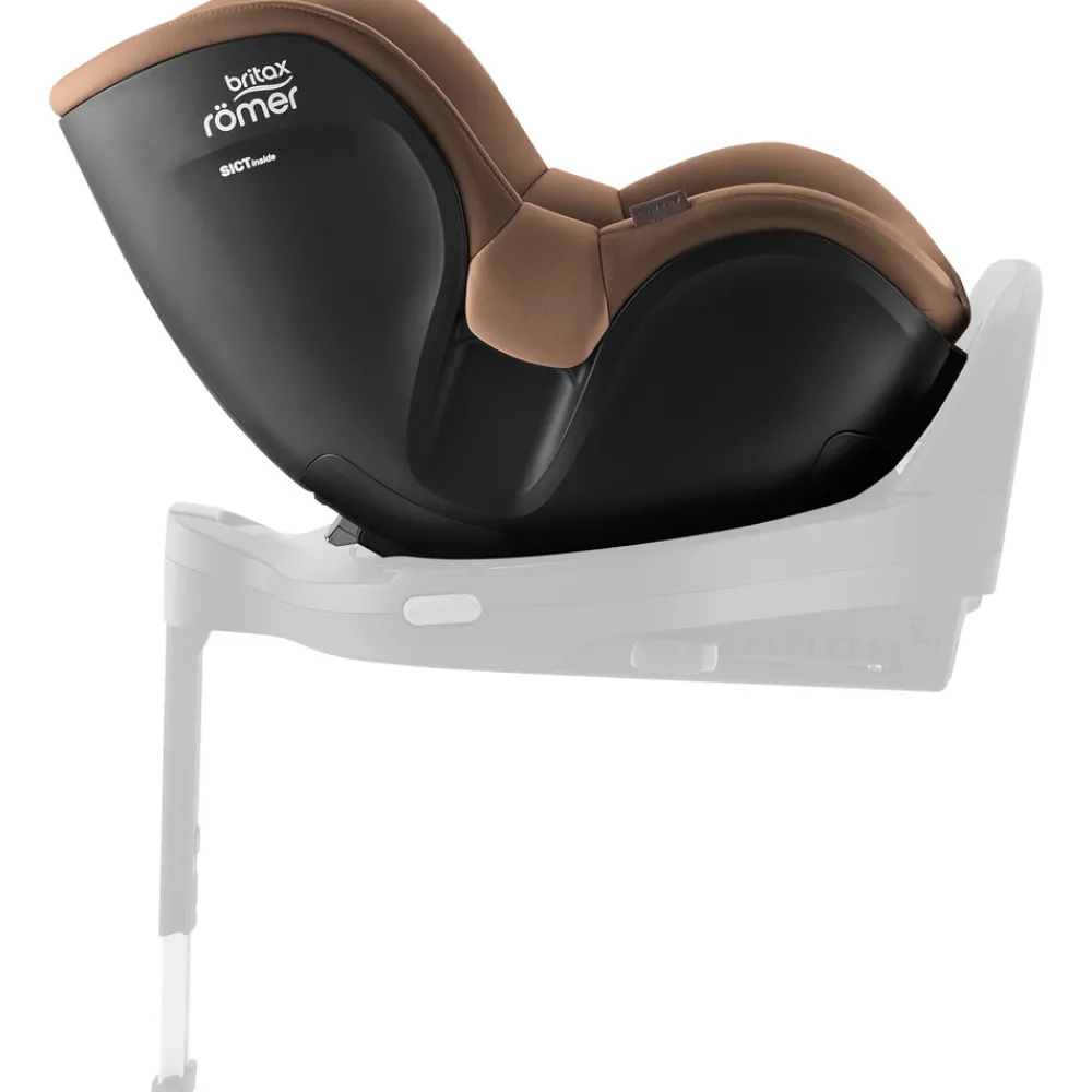 Britax Römer Dualfix 5Z Lux - Warm Caramel- Autostole 61-105 Cm (3 Mdr.-4 År)