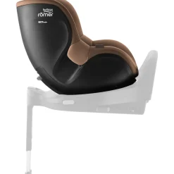 Britax Römer Dualfix 5Z Lux - Warm Caramel- Autostole 61-105 Cm (3 Mdr.-4 År)