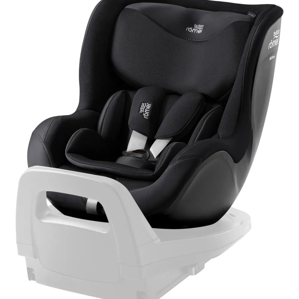 Britax Römer Dualfix 5Z Style - Carbon Black- Autostole 61-105 Cm (3 Mdr.-4 År)