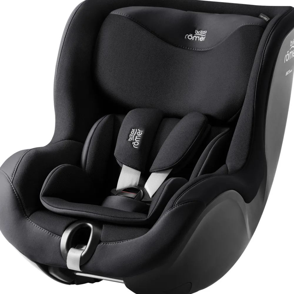 Britax Römer Dualfix 5Z Style - Carbon Black- Autostole 61-105 Cm (3 Mdr.-4 År)