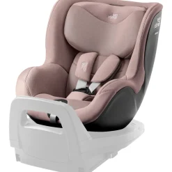 Britax Römer Dualfix 5Z Style - Dusty Rose- Autostole 61-105 Cm (3 Mdr.-4 År)