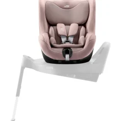 Britax Römer Dualfix 5Z Style - Dusty Rose- Autostole 61-105 Cm (3 Mdr.-4 År)