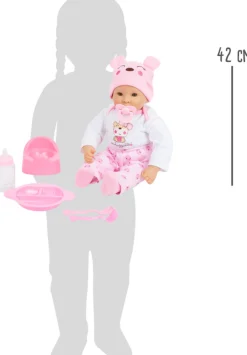 SMALL FOOT Dukke m/tilbehør - Marie- Dukker