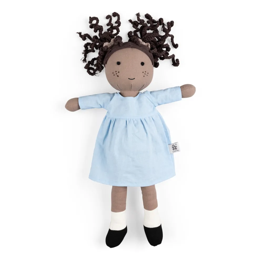 Sebra Dukke, stof, Poppy- Stofdukker