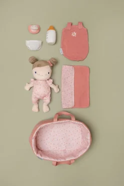 Little Dutch Dukkesæt - Rosa- Stofdukker