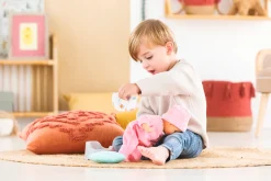 COROLLE Dukketilbehør Potte og Vaskeklud- Dukketilbehør