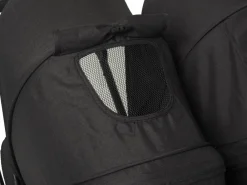 BASSON Duo Twin klapvogn Antracit- Søskende/Tvillingevogne