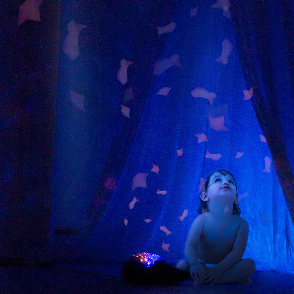 Pabobo Dynamic Undervands Projector Hval-Børn White Noise Og Højtalere|Lamper