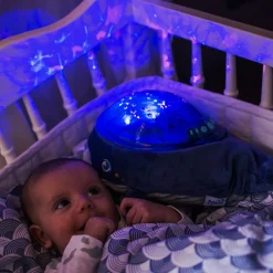 Pabobo Dynamic Undervands Projector Hval-Børn White Noise Og Højtalere|Lamper