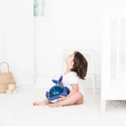 Pabobo Dynamic Undervands Projector Hval-Børn White Noise Og Højtalere|Lamper