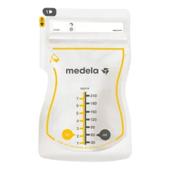 Medela Easy Pour opbevaringsposer til brystmælk, 50 stk- Madopbevaring|Brystpumper
