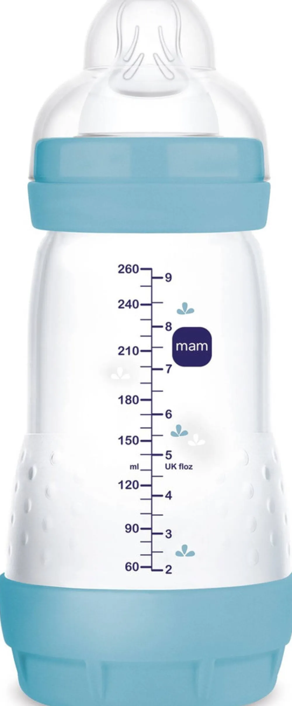 MAM Easy Start Anti-Colic 260ml Blue -1 stk- Sutteflasker