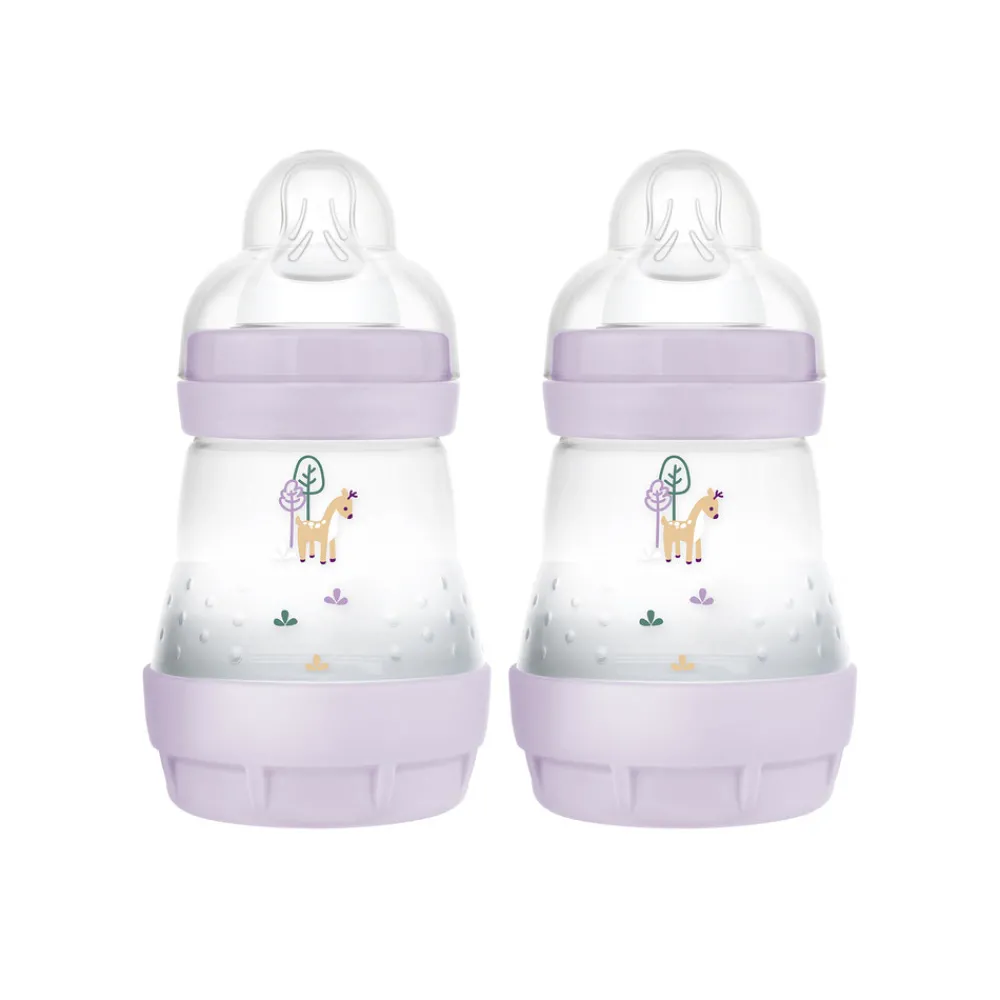 MAM Easy Start Anti-Colic 160ml 2pk Pink- Sutteflasker