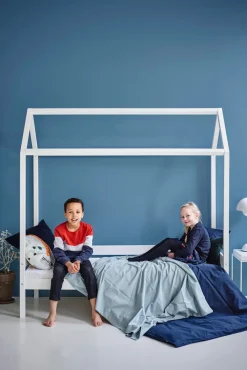 Hoppekids ECO Comfort Husseng 70x160 cm. - hvid-Børn Juniorsenge