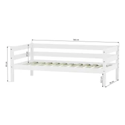 Hoppekids ECO Comfort Juniorseng 70x160 cm. - hvid-Børn Juniorsenge