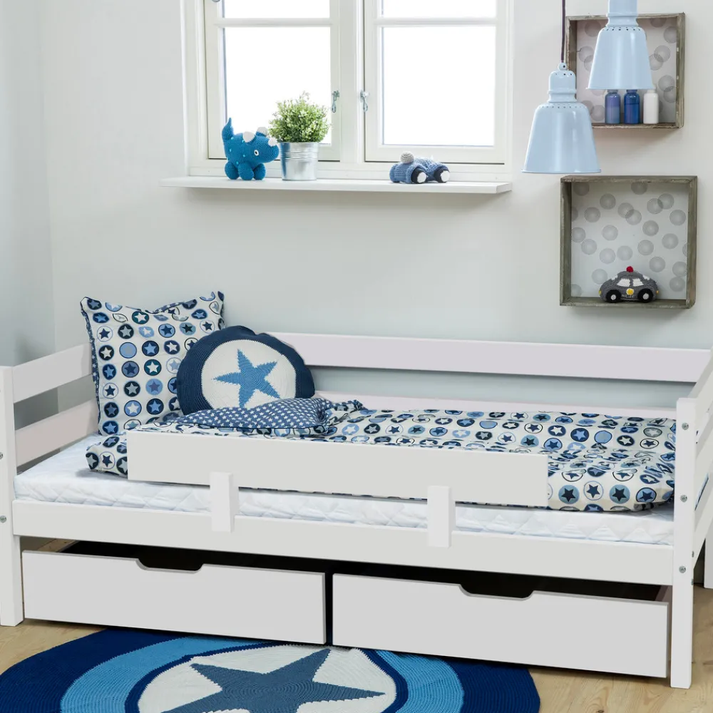 Hoppekids ECO Comfort Sengehest 70x160 cm. - hvid-Børn Sengeheste