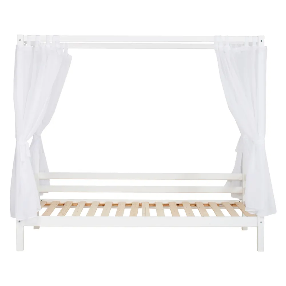 Hoppekids ECO Dream Himmelseng 70x160 cm. - hvid-Børn Juniorsenge