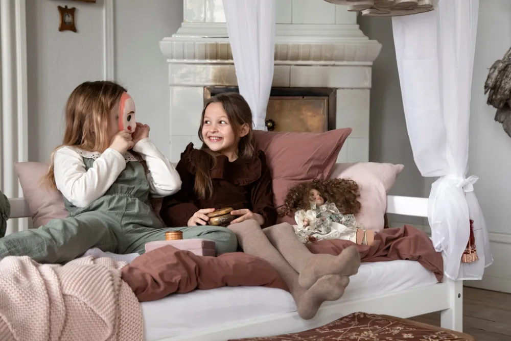 Hoppekids ECO Dream Himmelseng 70x160 cm. - hvid-Børn Juniorsenge