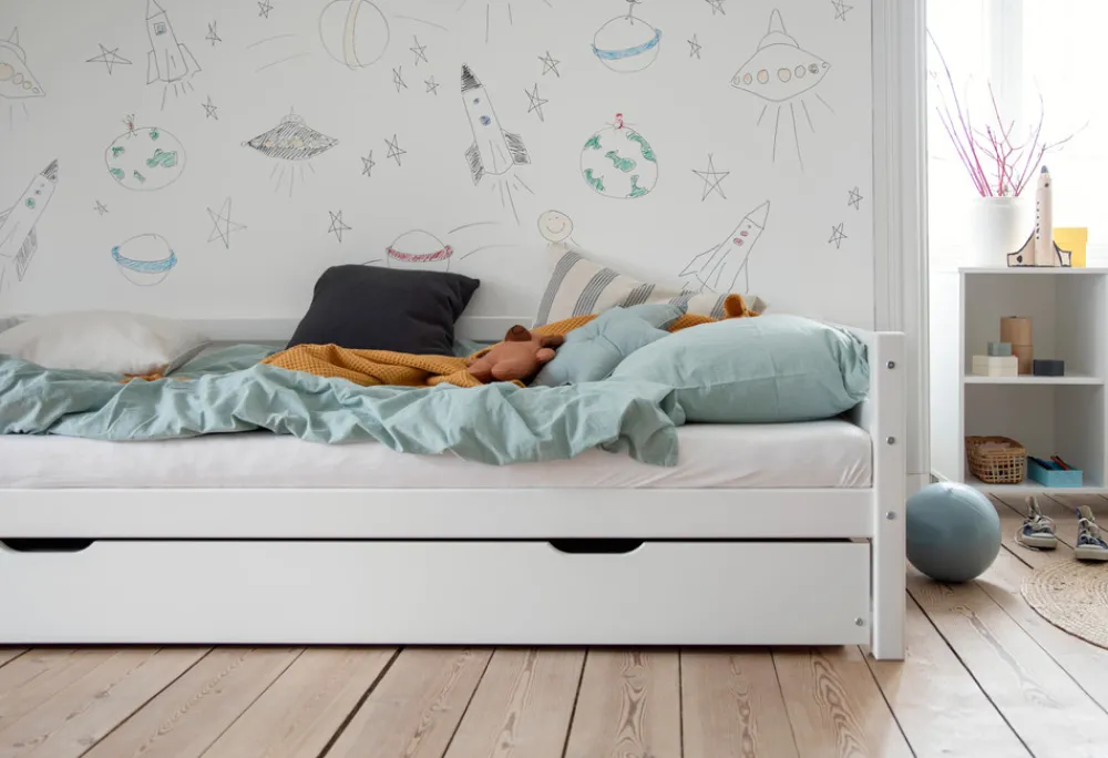 Hoppekids ECO Dream Sofaseng 90x200 cm. - hvid-Børn Juniorsenge