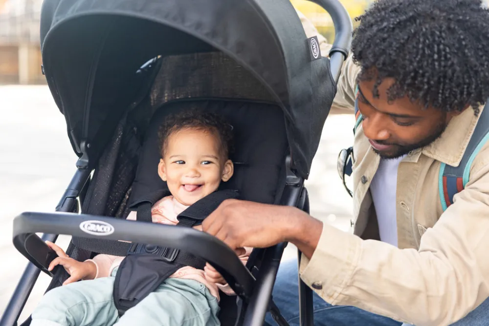 Graco Eezefold - midnight- Klapvogne Med Flade Sæder