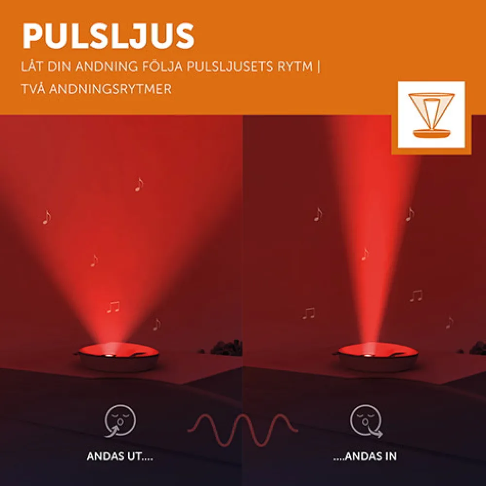 ZAZU Elefanten Emmy, natlampe m. musik-Børn White Noise Og Højtalere|Lamper