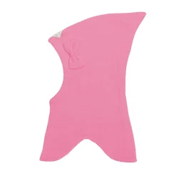 Racing kids Elefanthue m. Sløjfe - Pink- Elefanthuer & Huer|Uldhuer, Uldvanter & Uldfutter