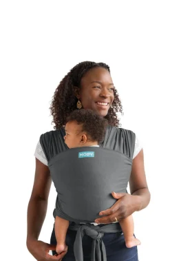 Moby Elements strækvikle - Grå- Bæreseler & Vikler