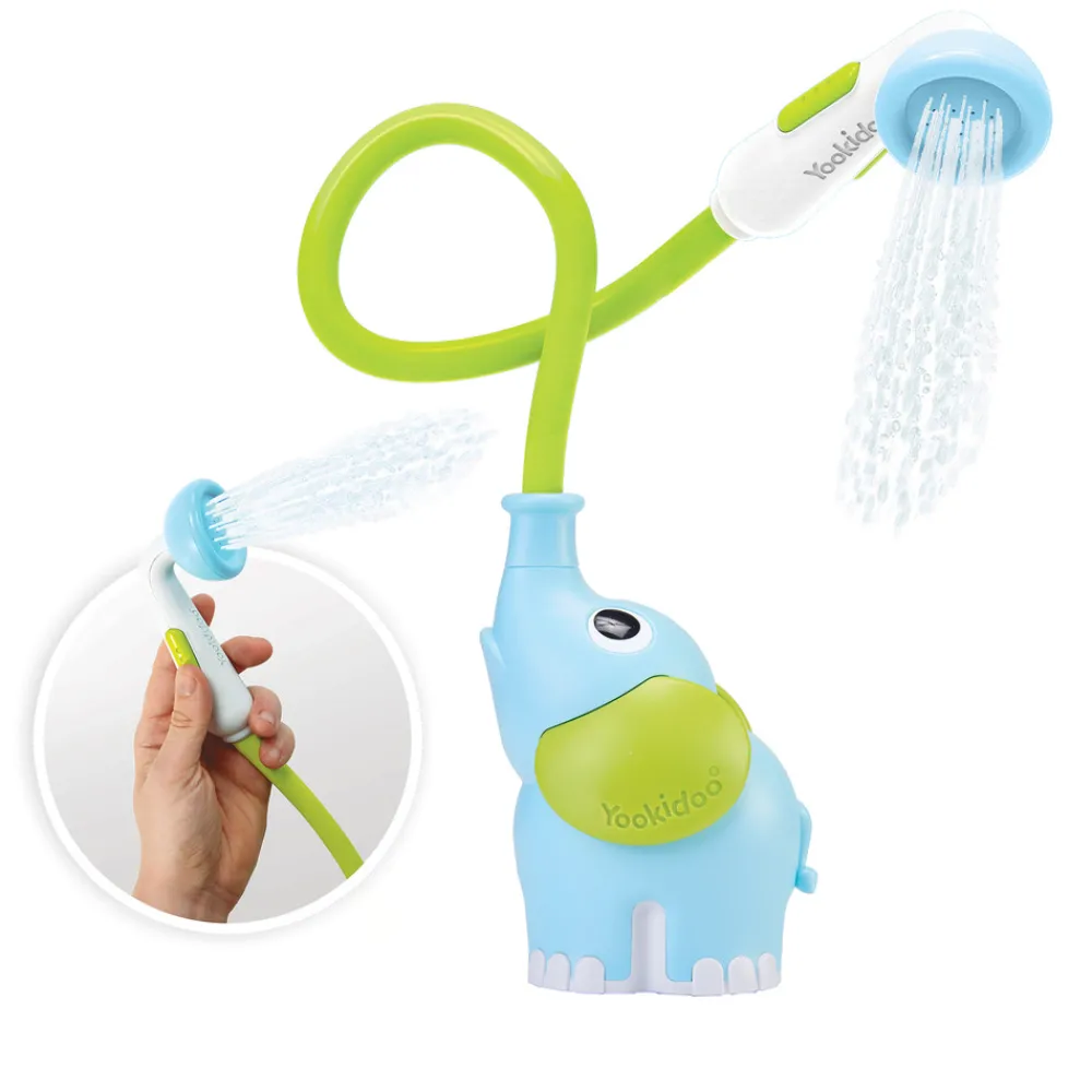 Yookidoo Elephant Baby Shower - Blå- Badelegetøj