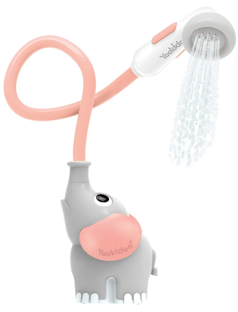 Yookidoo Elephant Baby Shower - Rosa- Badelegetøj