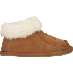 ZIG ZAG Elian Slippers - Cognac- Uld Hjemmesko