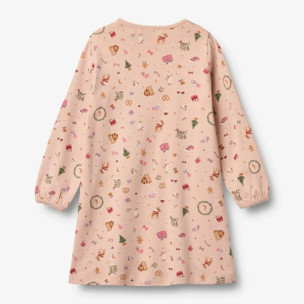 Wheat Elinor Natkjole - Rose Dust Holiday- Juletøj|Nattøj & Natkjoler