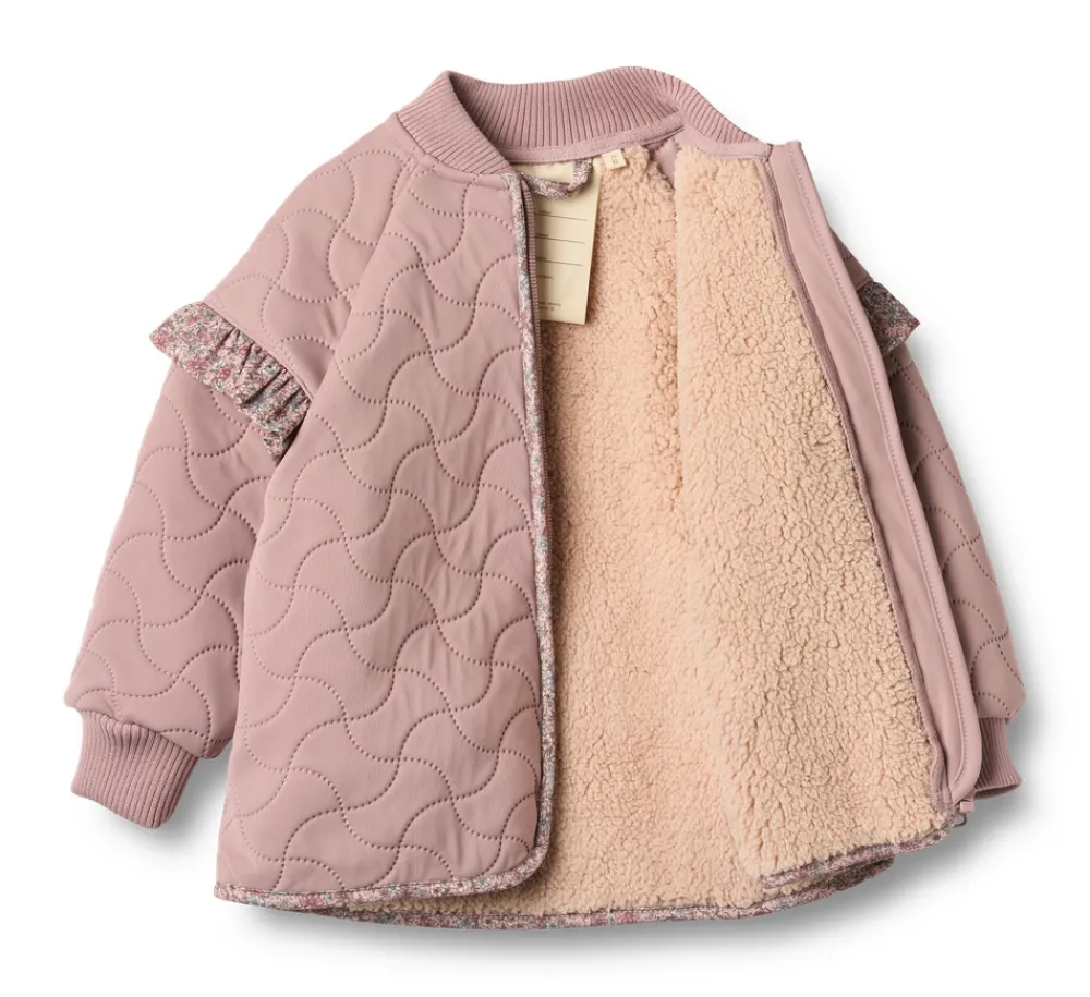 Wheat Ellas Termojakke - Warm rose- Termotøj