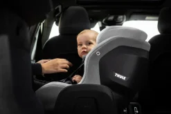 Thule Elm - Grey- Autostole Uden Baser|Autostole 61-105 Cm (3 Mdr.-4 År)